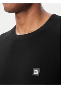 Hugo - HUGO Sweter Setallo 50564244 Czarny Regular Fit. Kolor: czarny. Materiał: wiskoza #2