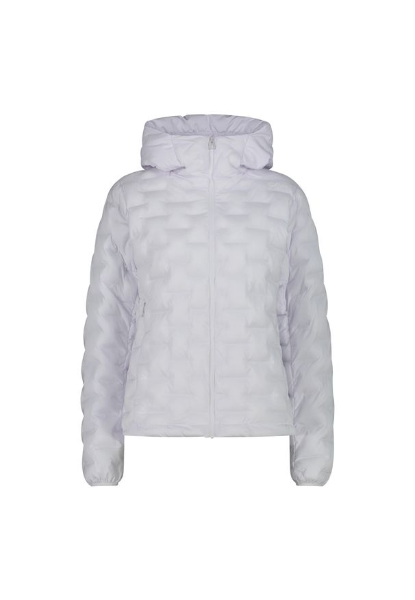 Damska kurtka z kapturem CMP. Typ kołnierza: kaptur. Kolor: czarny, wielokolorowy, biały. Materiał: puch. Sport: narciarstwo