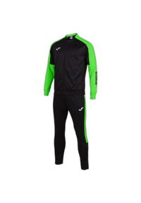 Dres Joma Eco Championship. Kolor: zielony, czarny, niebieski, wielokolorowy. Materiał: dresówka. Sport: piłka nożna #1