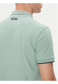 BOSS Polo Paddy Pro 50469102 Zielony Regular Fit. Typ kołnierza: polo. Kolor: zielony. Materiał: bawełna