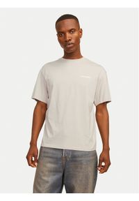 Jack & Jones T-Shirt Legacy 12256589 Beżowy Relaxed Fit. Kolor: beżowy. Materiał: bawełna #1
