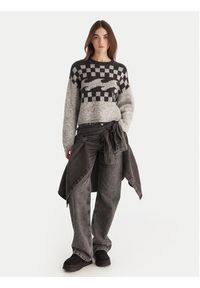 Billabong Sweter Palm Forever EBJSW00133 Szary Regular Fit. Kolor: szary. Materiał: syntetyk #3