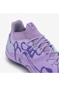 KIPSTA - Buty piłkarskie damskie Kipsta Viralto III MG/AG. Kolor: fioletowy. Materiał: dzianina, zamsz, mesh, syntetyk. Szerokość cholewki: normalna. Sport: piłka nożna