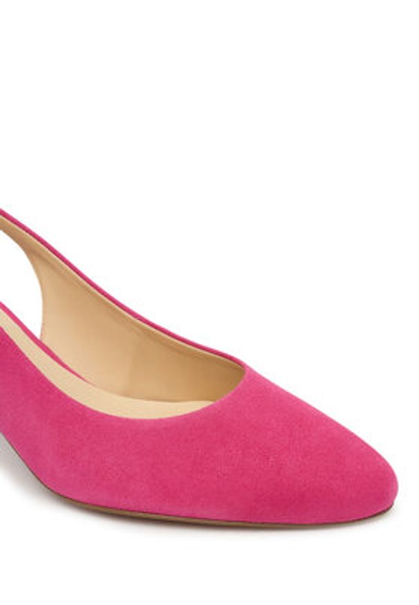 HÖGL Czółenka 1-106102 Różowy. Kolor: różowy. Materiał: skóra, zamsz