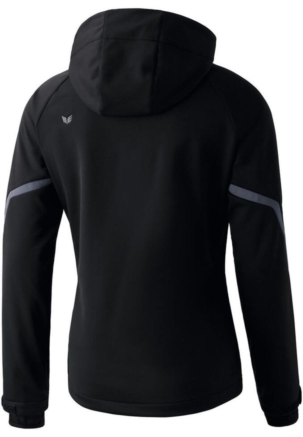 ERIMA - Kurtka damska Erima softshell fonction. Okazja: na co dzień. Kolor: brązowy, czarny, szary, wielokolorowy. Materiał: softshell. Styl: sportowy, casual, elegancki