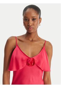 Fracomina Sukienka koktajlowa FS26SD2007W58301 Różowy Slim Fit. Kolor: różowy. Materiał: wiskoza. Styl: wizytowy #2