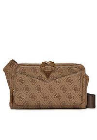 Guess Saszetka HMSILO P5114 Brązowy. Kolor: brązowy. Materiał: skóra #5