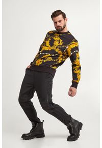 Versace Jeans Couture - Bluza męska crewneck VERSACE JEANS COUTURE