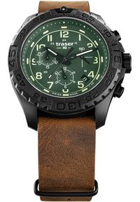Zegarek Traser Zegarek męski Traser TS-109047 brązowy. Kolor: brązowy #1
