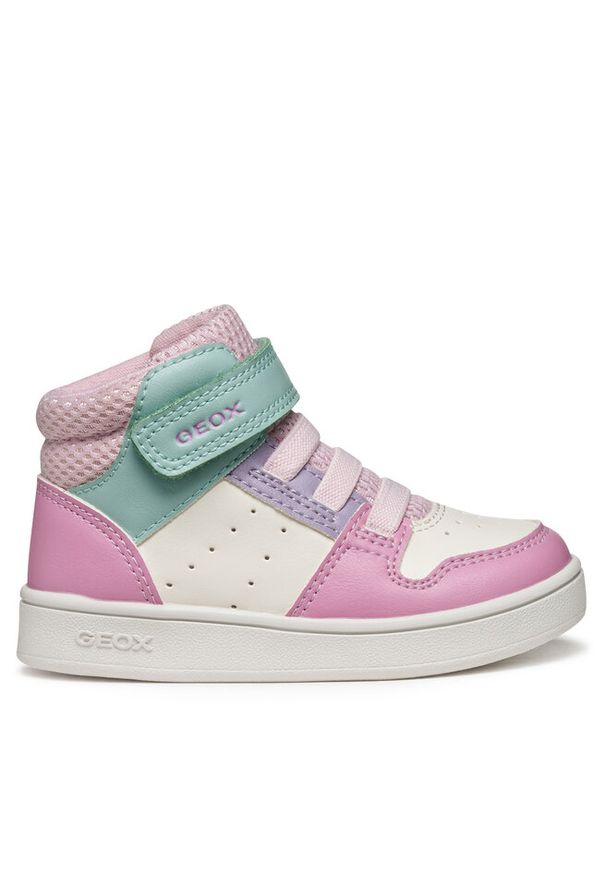 Sneakersy Geox. Kolor: różowy