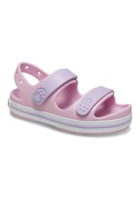 Sandały dziecięce Crocs Crocband Cruiser Kids. Kolor: fioletowy, wielokolorowy, różowy, biały #1