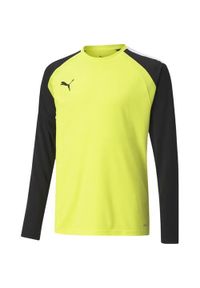 Bluza piłkarska chłopięca Puma Teampacer Gk. Kolor: wielokolorowy, czarny, żółty. Sport: piłka nożna