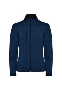 ROLY - Damska Kurtka Soft Shell Nebraska. Kolor: niebieski