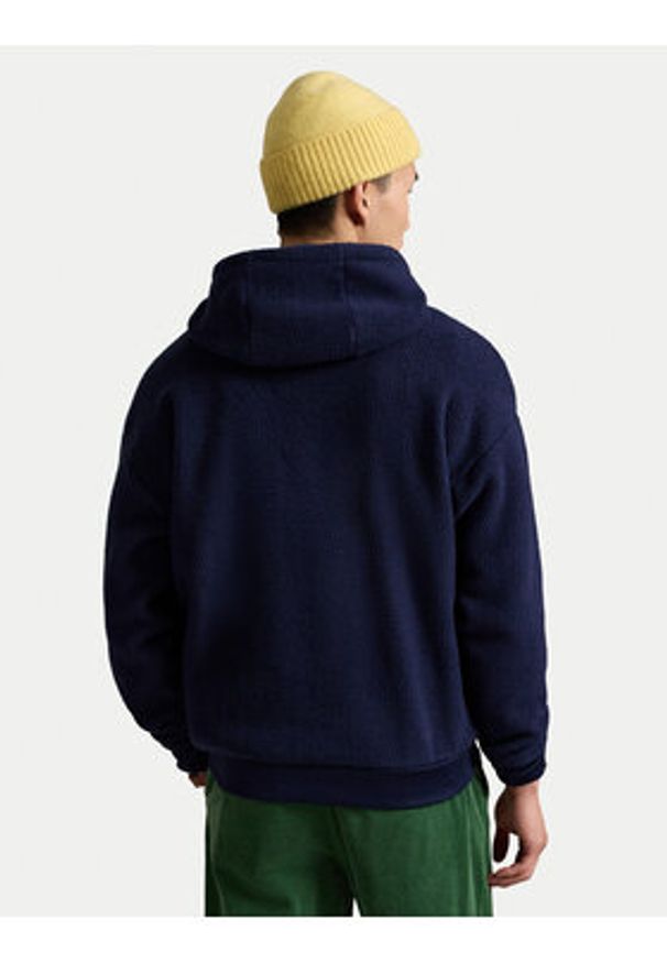 Polo Ralph Lauren Polar 710981779001 Granatowy Relaxed Fit. Typ kołnierza: polo. Kolor: niebieski. Materiał: syntetyk