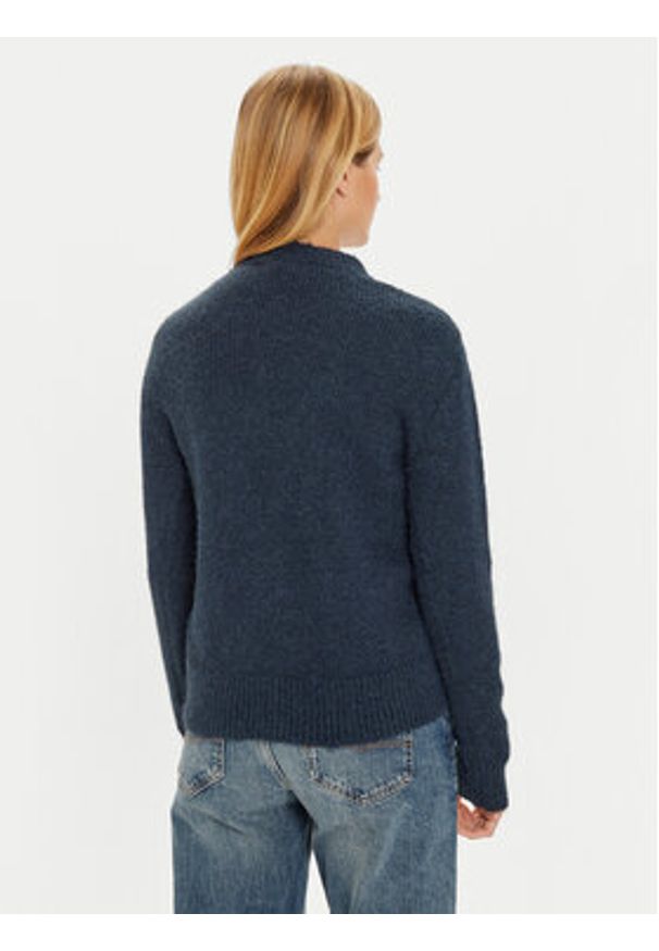 Pepe Jeans Sweter Hilda PL702227 Granatowy Regular Fit. Kolor: niebieski. Materiał: syntetyk