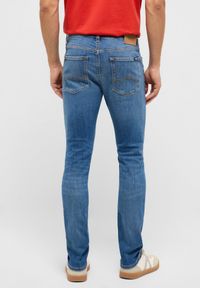 Męskie Spodnie Jeansowe Mustang Style Frisco Skinny Denim Blue 1017419 5000 583 #4