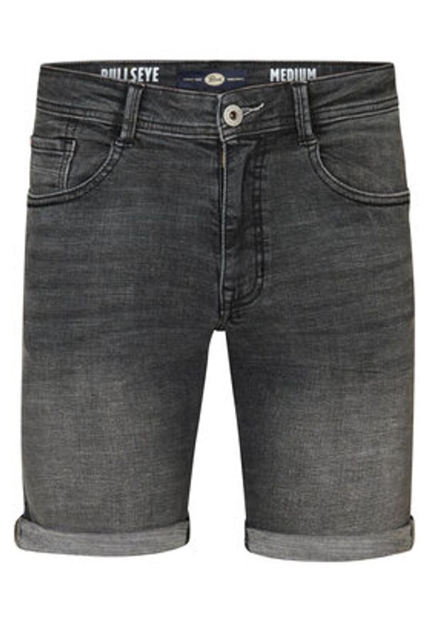 Petrol Industries Szorty jeansowe M-1050-SHO002 Szary Regular Fit. Kolor: szary. Materiał: bawełna