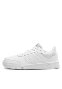 Adidas - adidas Sneakersy Tensaur Sport 2.0 K GW6423 Biały. Kolor: biały. Materiał: skóra