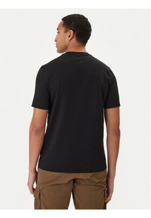 BOSS T-Shirt Plain 50556023 Czarny Regular Fit. Kolor: czarny. Materiał: bawełna