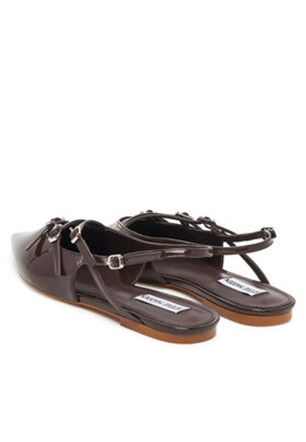 Steve Madden Baleriny Cianna SM11003709 Brązowy. Kolor: brązowy. Materiał: skóra