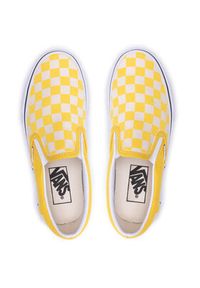 Vans Tenisówki Classic Slip-On VN0A33TB42Z1 Żółty. Zapięcie: bez zapięcia. Kolor: żółty. Materiał: materiał #4