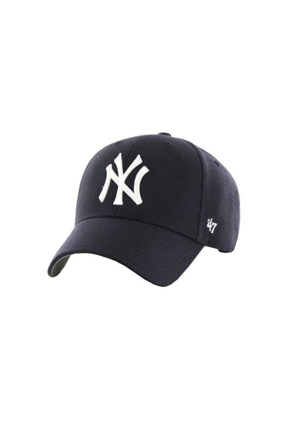 47 Brand - Czapka z daszkiem - New York Yankees Czapka regulowana. Kolor: niebieski. Styl: sportowy