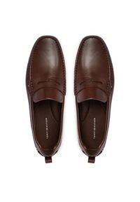 TOMMY HILFIGER - Tommy Hilfiger Mokasyny Core Hilfiger Leather Driver FM0FM05790 Brązowy. Kolor: brązowy. Materiał: skóra #2