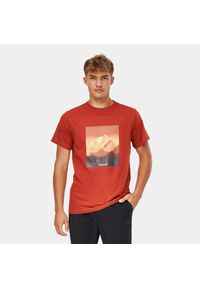 Koszulka turystyczna męska Alpinus Drefekal. Kolor: pomarańczowy #1