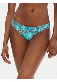 Seafolly Dół od bikini La Mer 40473-214 Turkusowy. Kolor: turkusowy. Materiał: syntetyk