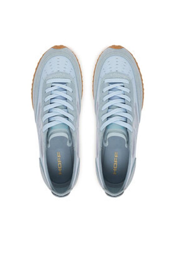 HOFF Sneakersy Bridge Mesh 12661005 Błękitny. Kolor: niebieski. Materiał: zamsz, skóra