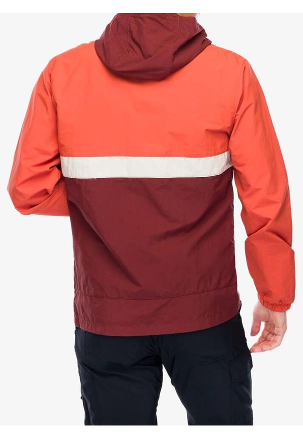 columbia - Kurtka przeciwwiatrowa męska Columbia Spire Valley Hooded Windbreaker. Kolor: czerwony