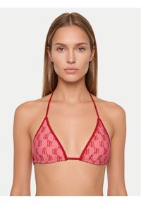 Hugo - HUGO Góra od bikini 50555664 Różowy. Kolor: różowy. Materiał: syntetyk #1