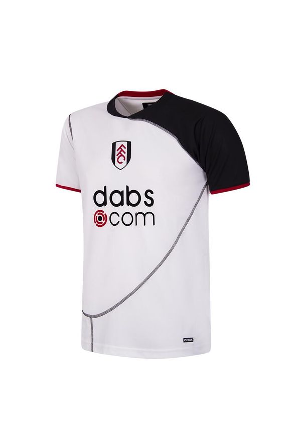 COPA FOOTBALL - Koszulka retro piłkarska dla dorosłych - Fulham FC 2003-2005 - Biała. Kolor: biały. Sport: piłka nożna