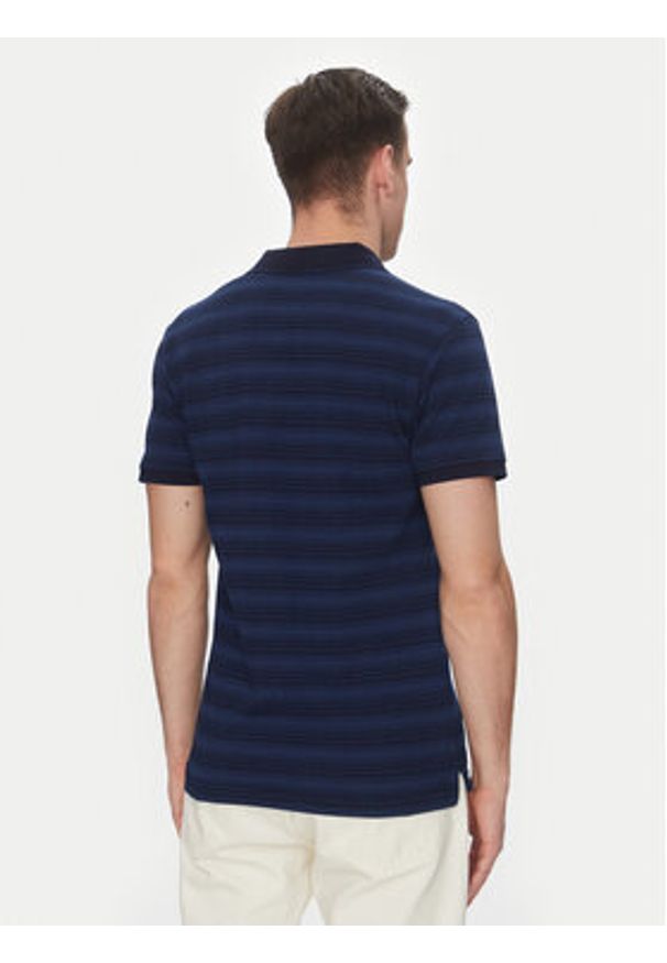 Levi's® Polo 35883-0276 Granatowy Standard Fit. Typ kołnierza: polo. Kolor: niebieski. Materiał: bawełna