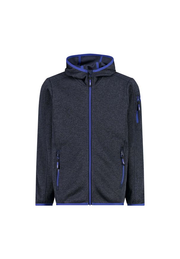 Bluza dziecięca turystyczna CMP 30H5914. Kolor: niebieski. Sport: turystyka piesza