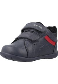 Geox - Buty GEOX B ELTHAN BOY Niebieski. Kolor: niebieski, czerwony, wielokolorowy. Materiał: syntetyk, tkanina. Sport: turystyka piesza