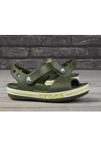 Sandały dziecięce Crocs BAYABAND. Kolor: żółty, biały, wielokolorowy, zielony