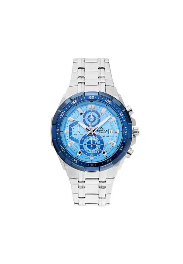 Casio Zegarek Edifice EFR-539DE-2AVUEF Srebrny. Kolor: srebrny