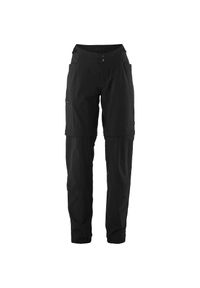 GONSO - Spodnie damskie zapinane na zamek Gonso Adventure. Kolor: czarny. Sport: kolarstwo #1