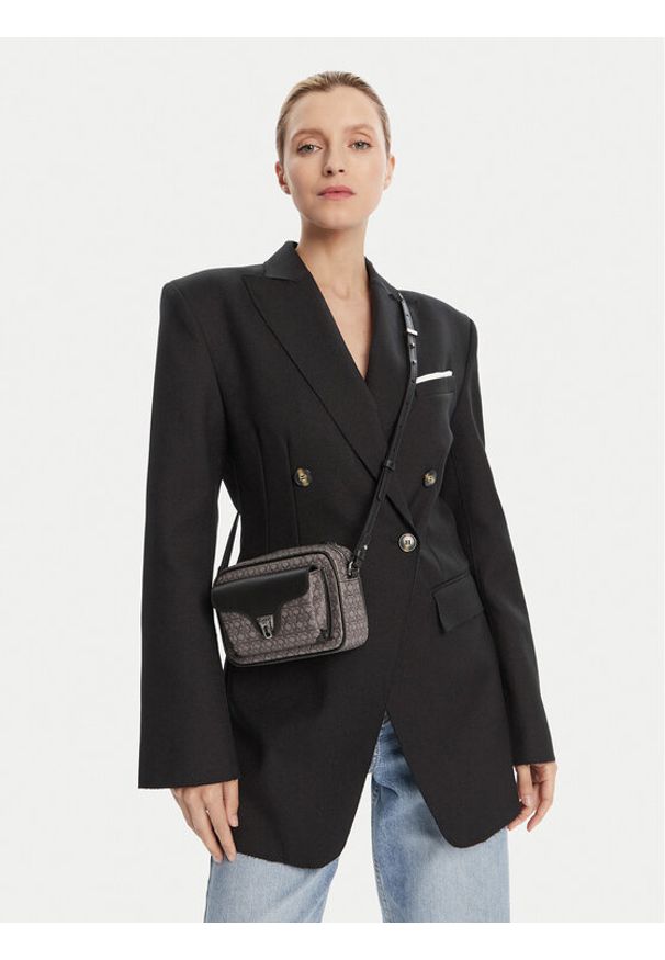 Coccinelle Torebka Coccinelle Beat Coat.Mono E1 S0J 55 04 01 Szary. Kolor: szary. Materiał: skórzane