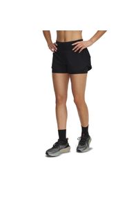 Spodenki do biegania damskie Under Armour Launch Pro 3" 2IN1. Kolor: czarny. Sport: bieganie