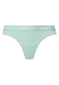 Puma Komplet 2 par stringów 907850 Zielony. Kolor: zielony. Materiał: bawełna #5