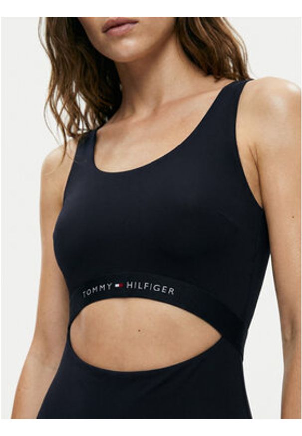 TOMMY HILFIGER - Tommy Hilfiger Strój kąpielowy UW0UW06367 Granatowy. Kolor: niebieski. Materiał: syntetyk