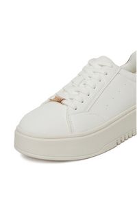 DeeZee Sneakersy AM25232-R Biały. Kolor: biały. Materiał: skóra #7