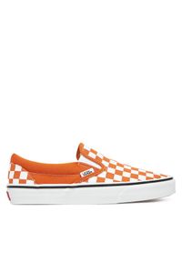Vans Tenisówki Classic Slip-On VN000D6Y52K1 Pomarańczowy. Zapięcie: bez zapięcia. Kolor: pomarańczowy. Materiał: materiał #1