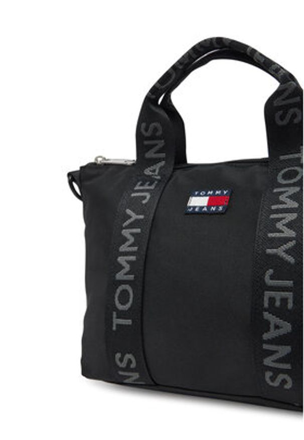 Tommy Jeans Torebka Tjw Ess Daily Mini Tote AW0AW17288 Czarny. Kolor: czarny