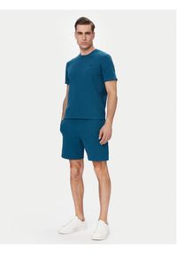 BOSS Szorty sportowe Waffle 50535884 Niebieski Regular Fit. Kolor: niebieski. Materiał: bawełna. Styl: sportowy #2