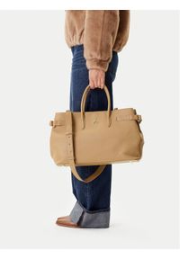 Patrizia Pepe Torebka 8B0270 L162 B775 Beżowy. Kolor: beżowy. Materiał: skórzane #1