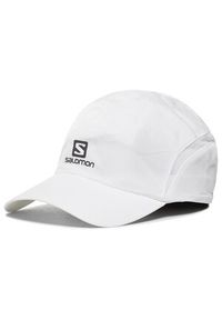 salomon - Czapka Salomon - Xa Cap LC1037000 White. Kolor: biały. Materiał: materiał, poliester #1