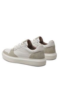 Geox Sneakersy U Deiven U455WB 04722 C1000 Biały. Kolor: biały. Materiał: skóra